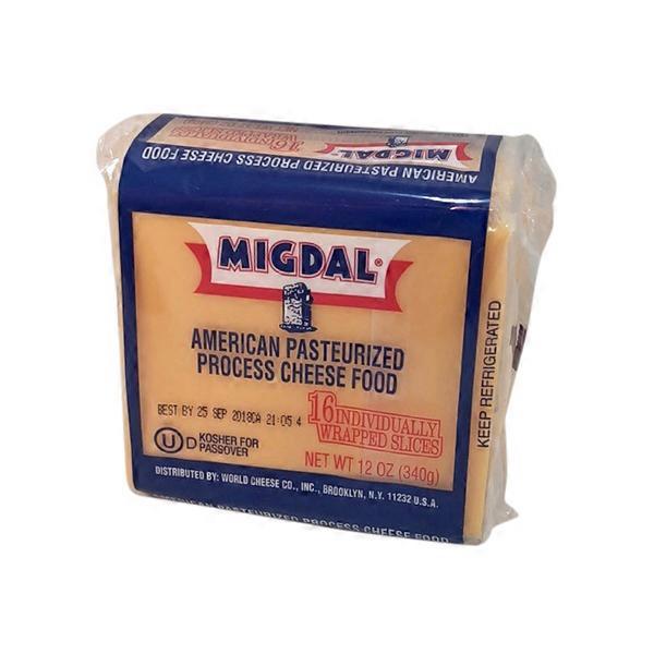 Migdal American Pasteurized Process Cheese Food (12 oz) - Instacart