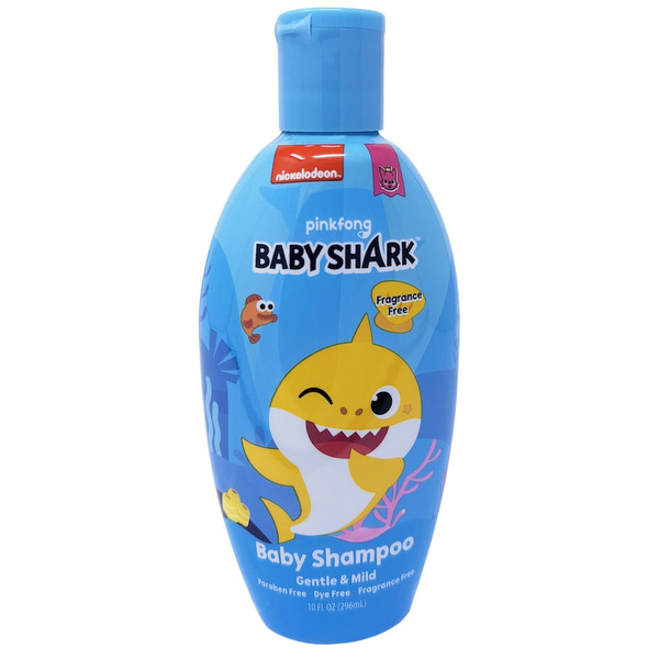 Primal Elements Baby Shark Shampoo - Fragrance Free Same-Day