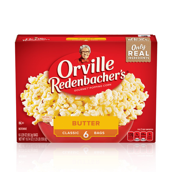 Orville Redenbacher Classic Butter Popcorn, Microwave Popcorn