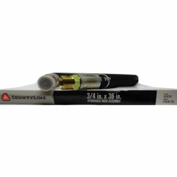 County Line 3/4 in. x 36 in. Hydraulic Hose, SAE 100R2AT, 2,250 PSI