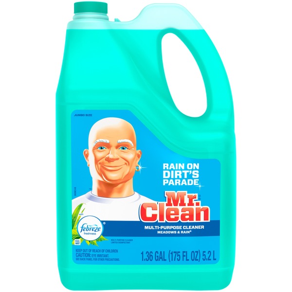 Mr. Clean MultiPurpose Liquid Cleaner With Febreze Freshness, Meadows