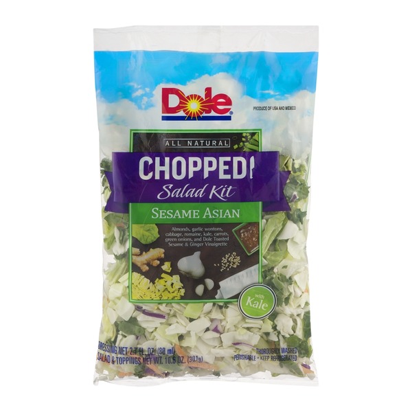 Dole Chopped Salad Kit Sesame Asian from HEB Instacart