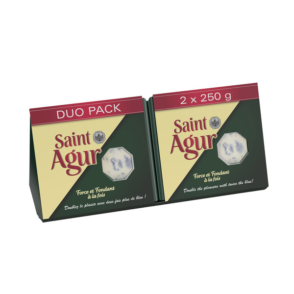 Saint Agur Blue Cheese Duo