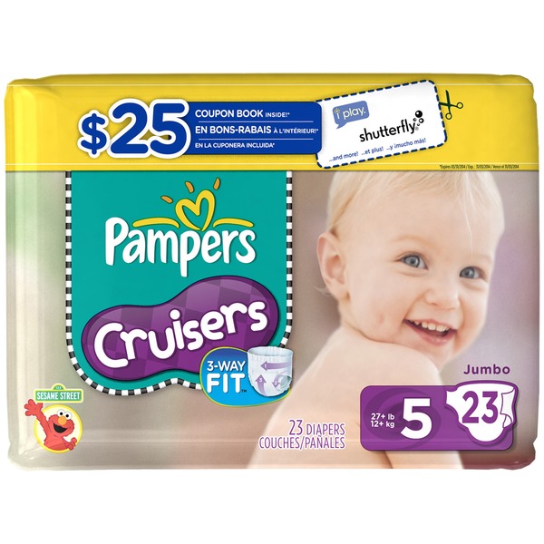 pampers jumbo pack size 5