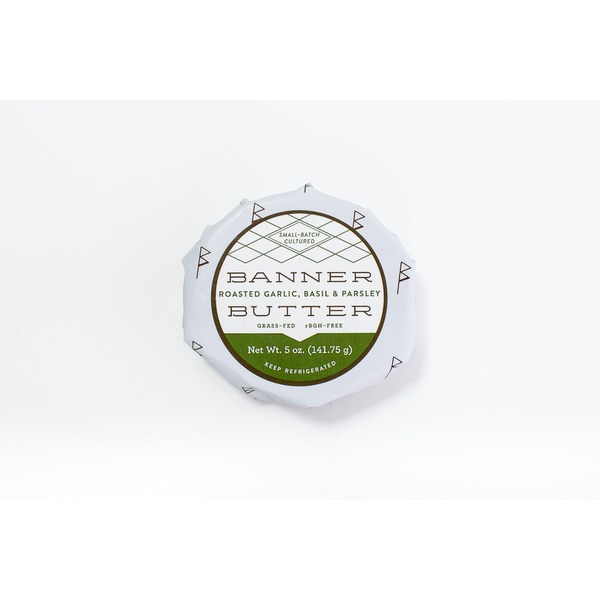 Banner Butter Butter Roasted Garlic Basil Parsley 5 Oz