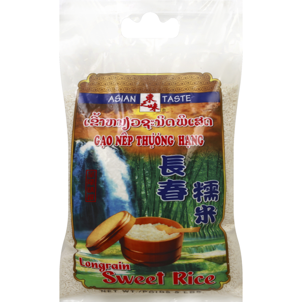 Asian Taste Rice, Sweet, Long Grain