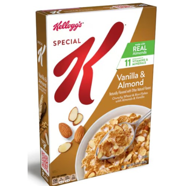 WK Special K Vanilla & Almond 12.5z