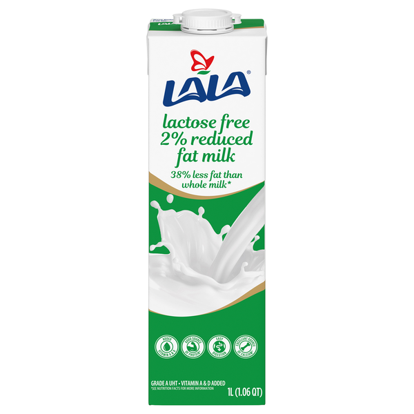 LALA Lactose Free 2% Reduced Fat Milk Same-Day Delivery | Fiesta Mart