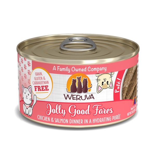 Weruva Jolly Good Fares, Paté with Chicken & Salmon