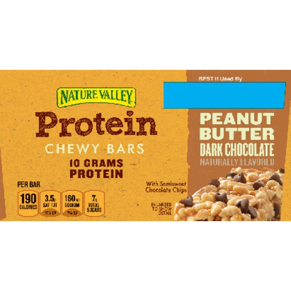 Nature Valley Peanut Butter Dark Chocolate Protein Chewy Bars (1.42 oz