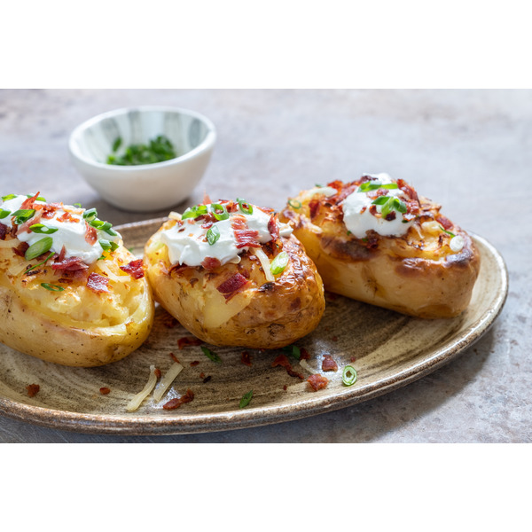 Sour Cream Twice Baked Garlic Mashed Potatoes Reser's Main St