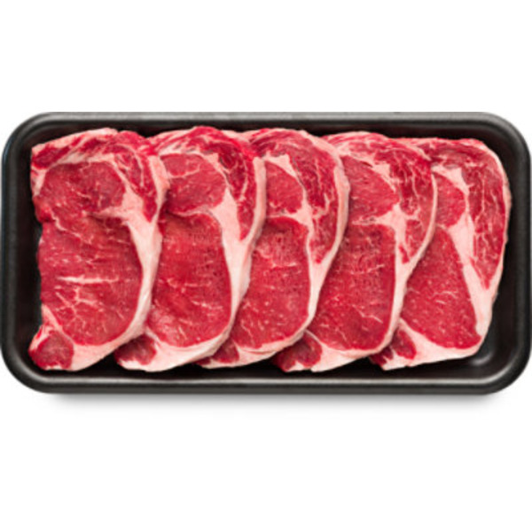 Choice Thin Boneless Beef Ribeye Steak Value Pack
