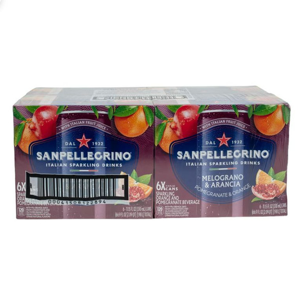San Pellegrino - Melograno & Arancia, Orange & Pomegranate - 330 Ml  24/