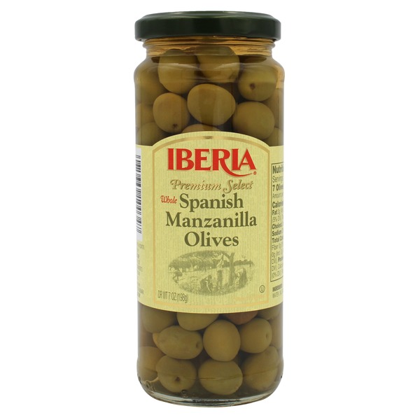 Iberia Whole Spanish Manzanilla Olives