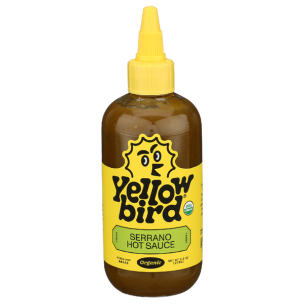Yellowbird Sauce Organic Serrano Hot Sauce
