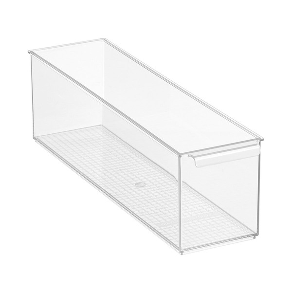 Everything Organizer Narrow Fridge Bin, 12-5/8 x 3-3/8 x 3-3/4 in
