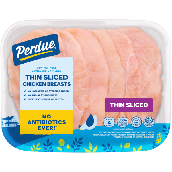 Perdue Fresh Antibiotic Free Thin Sliced Chicken