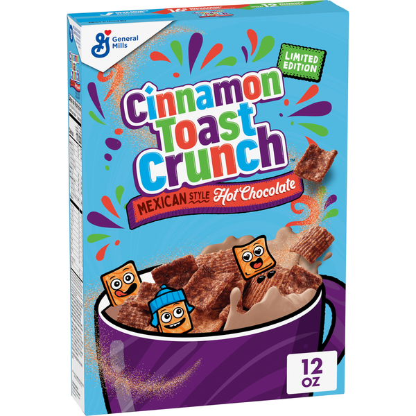 Cinnamon Toast Crunch Mexican Style Hot Chocolate Limited Edition