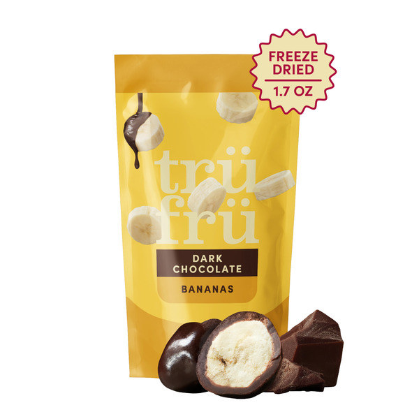 Tru Fru Freeze Dried Bananas in Dark Chocolate