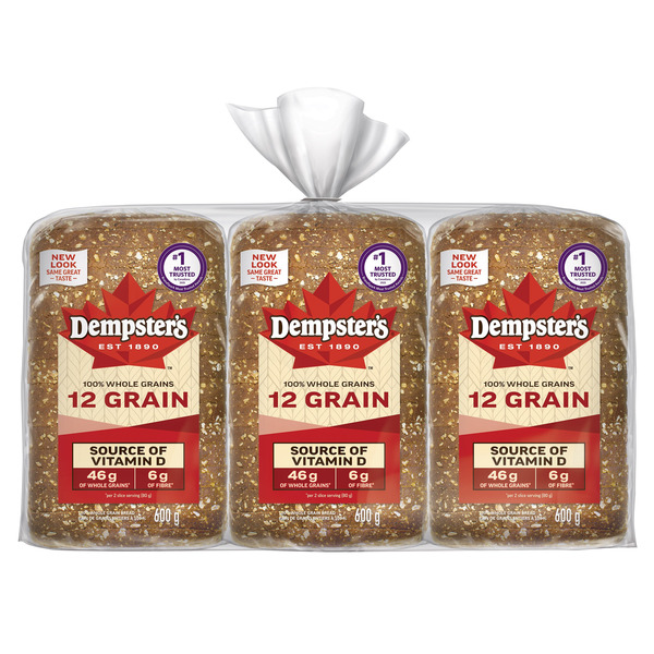 Dempster's 12 Slices 12 Grain Whole Grain Bread