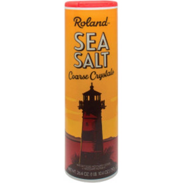 Coarse Crystal Sea Salt - 26 oz