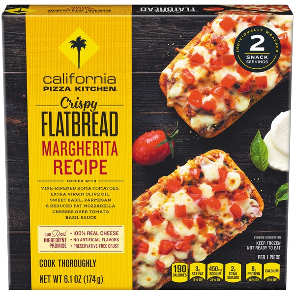 California Pizza Kitchen Crispy Flatbread Margherita Recipe 6 1