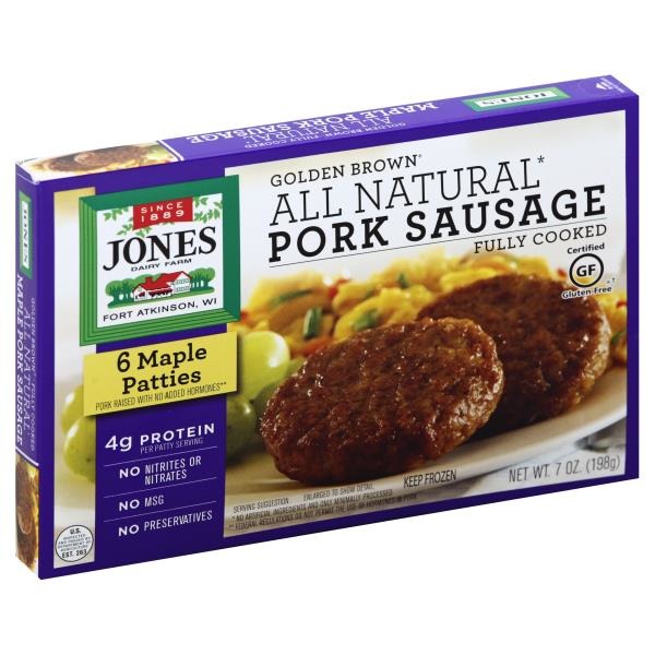 Jones Dairy Farm Maple Pork Sausage 6 Ct From Publix Instacart