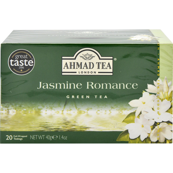Ahmad Tea Jasmine Romance Green Tea Bags