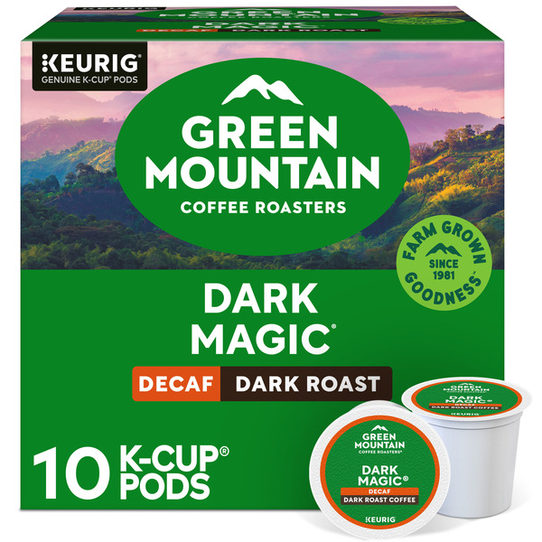 Green Mountain Coffee Roasters Dark Magic Decaf K-Cup Pods Same