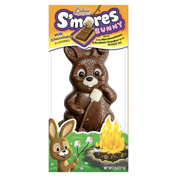 Palmer Candy S'mores Bunny Milk Chocolate Flavored Same-Day