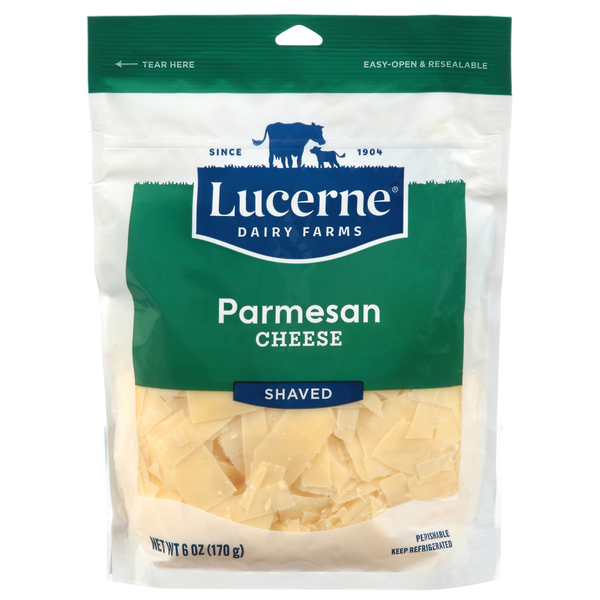 Lucerne Parmesan Shaved Cheese