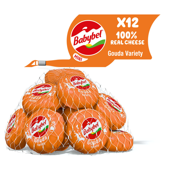 Mini Babybel® Gouda Snack Cheese, 12 Count (8.5 oz)