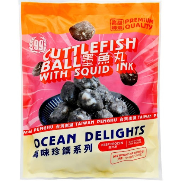 99 Ranch Cuttlefish Ball With Squid Ink