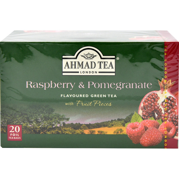 Ahmad Tea Sri Lanka Raspberry & Pomegranate Green Tea