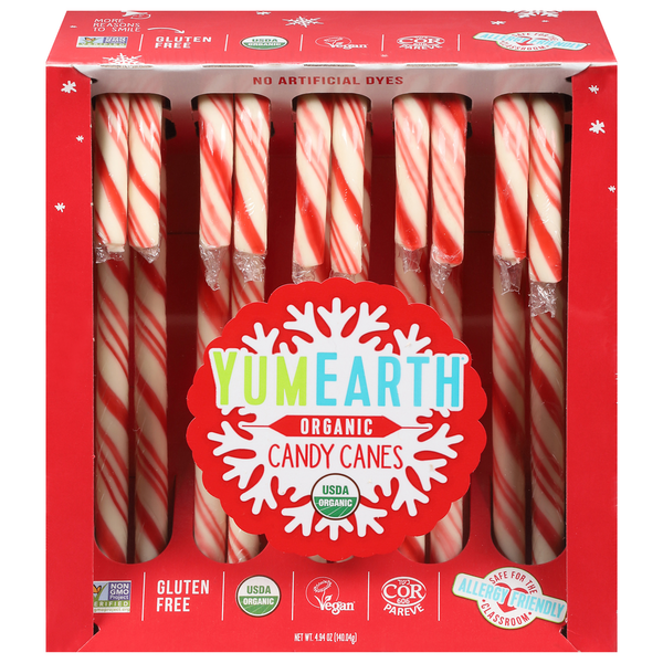 YumEarth Candy Canes, Organic Same-Day Delivery | PCC Community