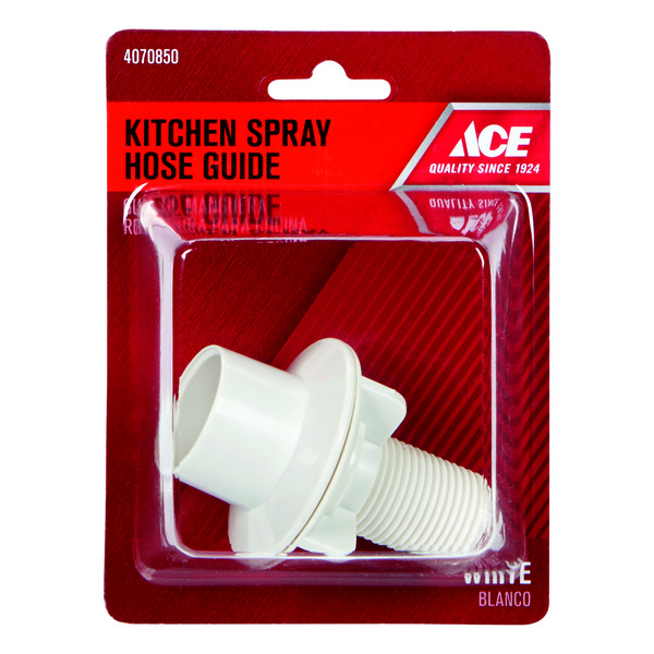 ACE White Kitchen Spray Hose Guide