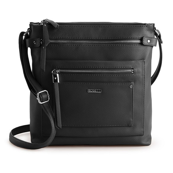 Rosetti Zoya Large Crossbody Bag, Black