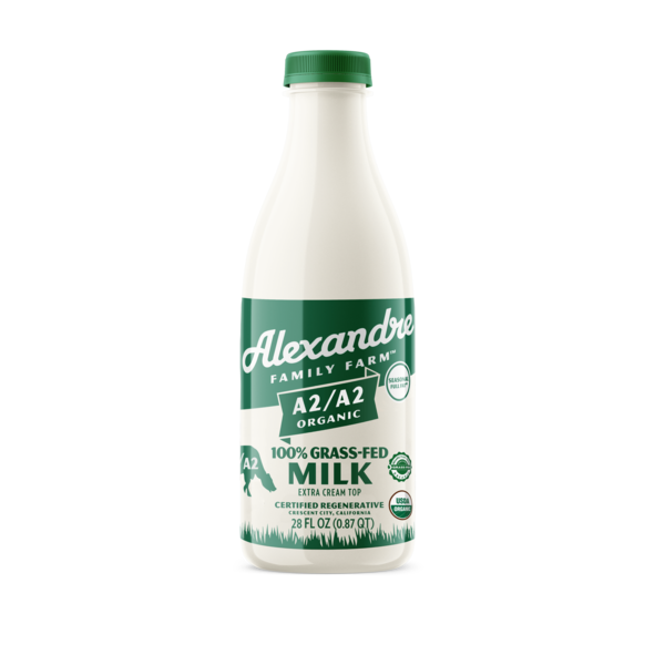 Alexandre Family Farm A2/A2 Organic 100% Grass-fed Milk Same-Day