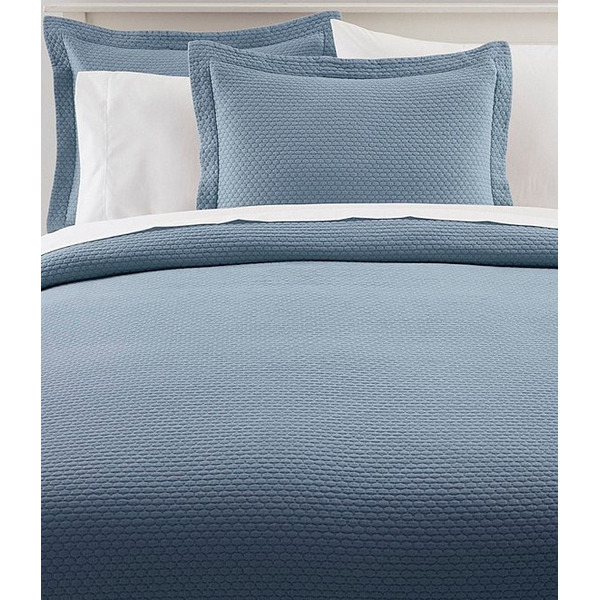 L.L.Bean Organic Honeycomb Matelasse Bedspread