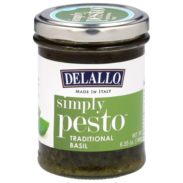 DeLallo Traditional Basil Simply Pesto