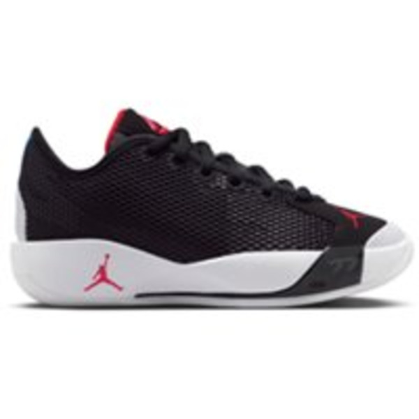 Jordan Kids' Grade School Luka .77 Basketball Shoes, Size 7 - Black/University Red/White