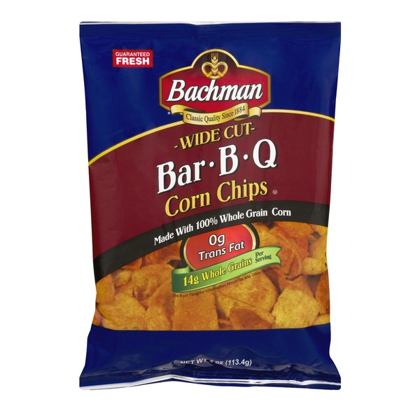 Bachman Wide Cut Corn Chips Bar (4 oz) Instacart