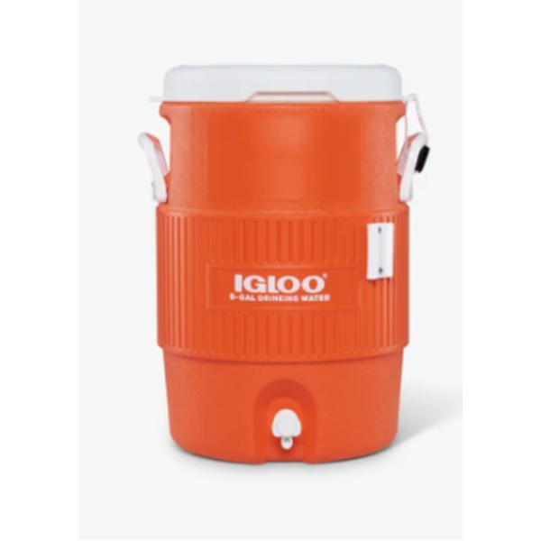 Igloo - Orange Beverage Cooler Roller - 5 Gal