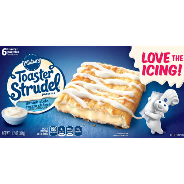 pillsbury cream cheese danish