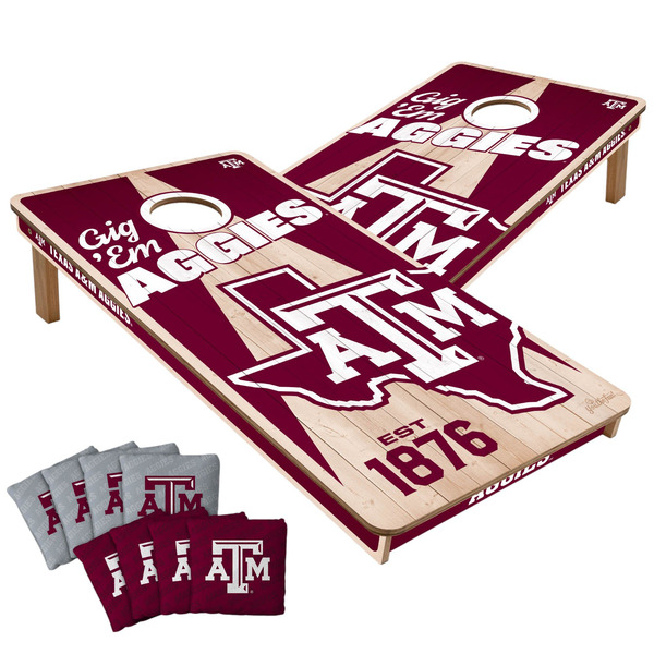 You TheFan Texas A&M Aggies Cornhole Boards, 2' x 4'
