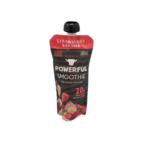 Powerful Yogurt Strawberry Banana Greek Yogurt Smoothie (8.5 fl oz