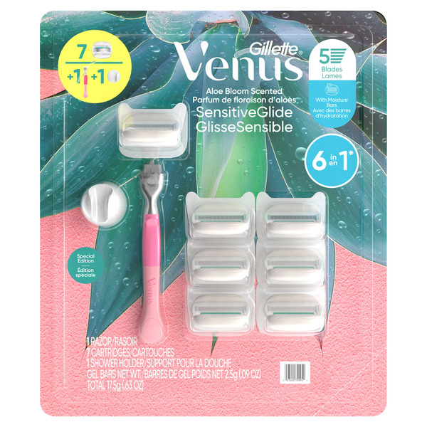 Venus Women’s Aloe Bloom SensitiveGlide Razor