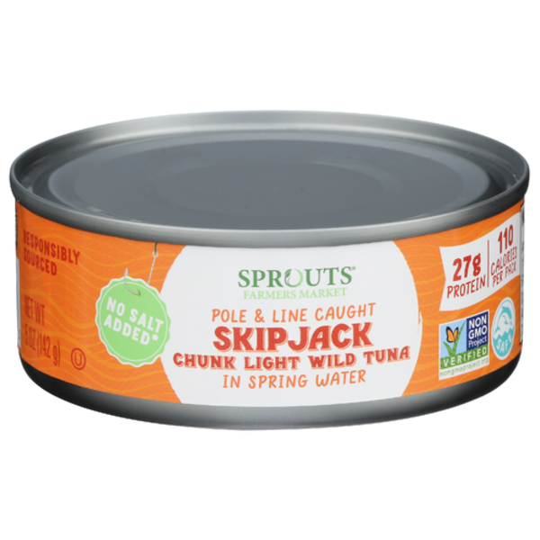 Sprouts Wild Caught Skipjack Light Tuna Can