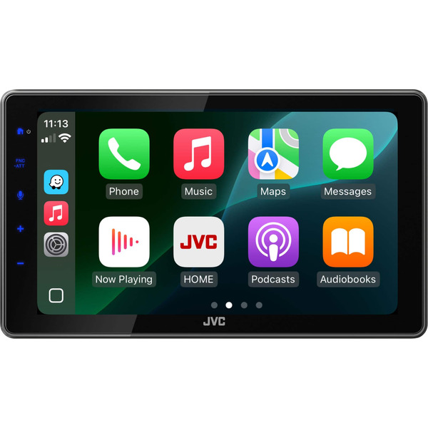 JVC 9" Wireless Android Auto & Apple CarPlay Bluetooth With High Definition Screen - Black