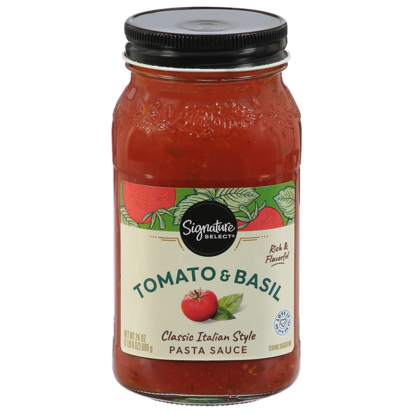 Signature SELECT Classic Italian Style Tomato & Basil Pasta Sauce